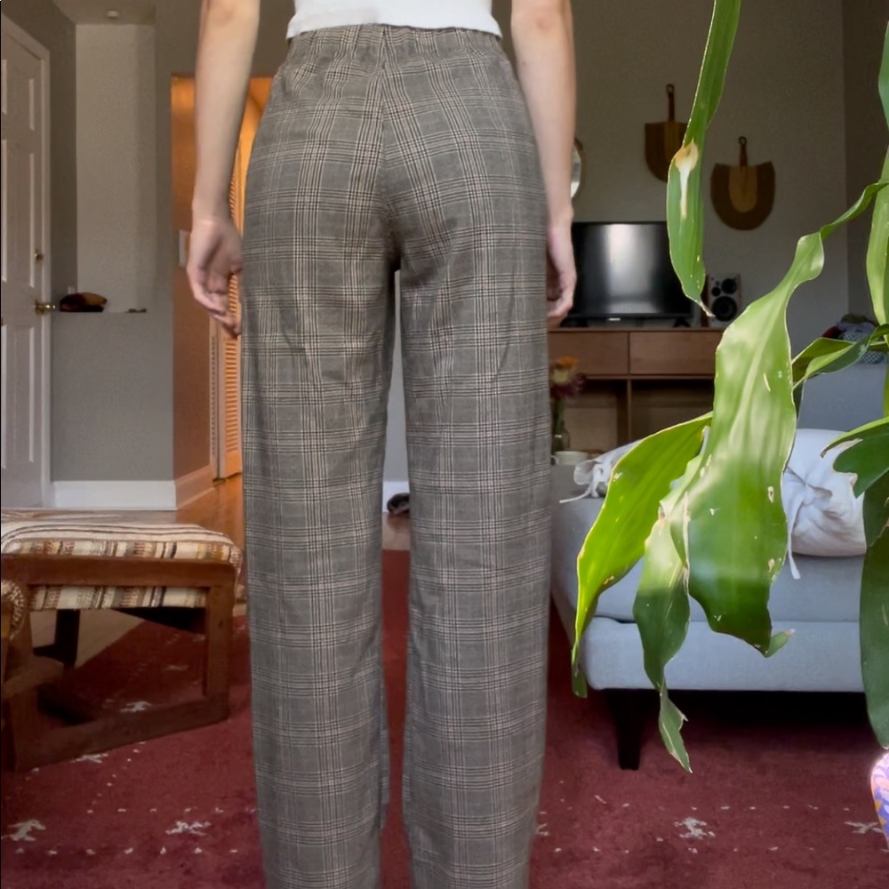 Brandy Melville plaid pants